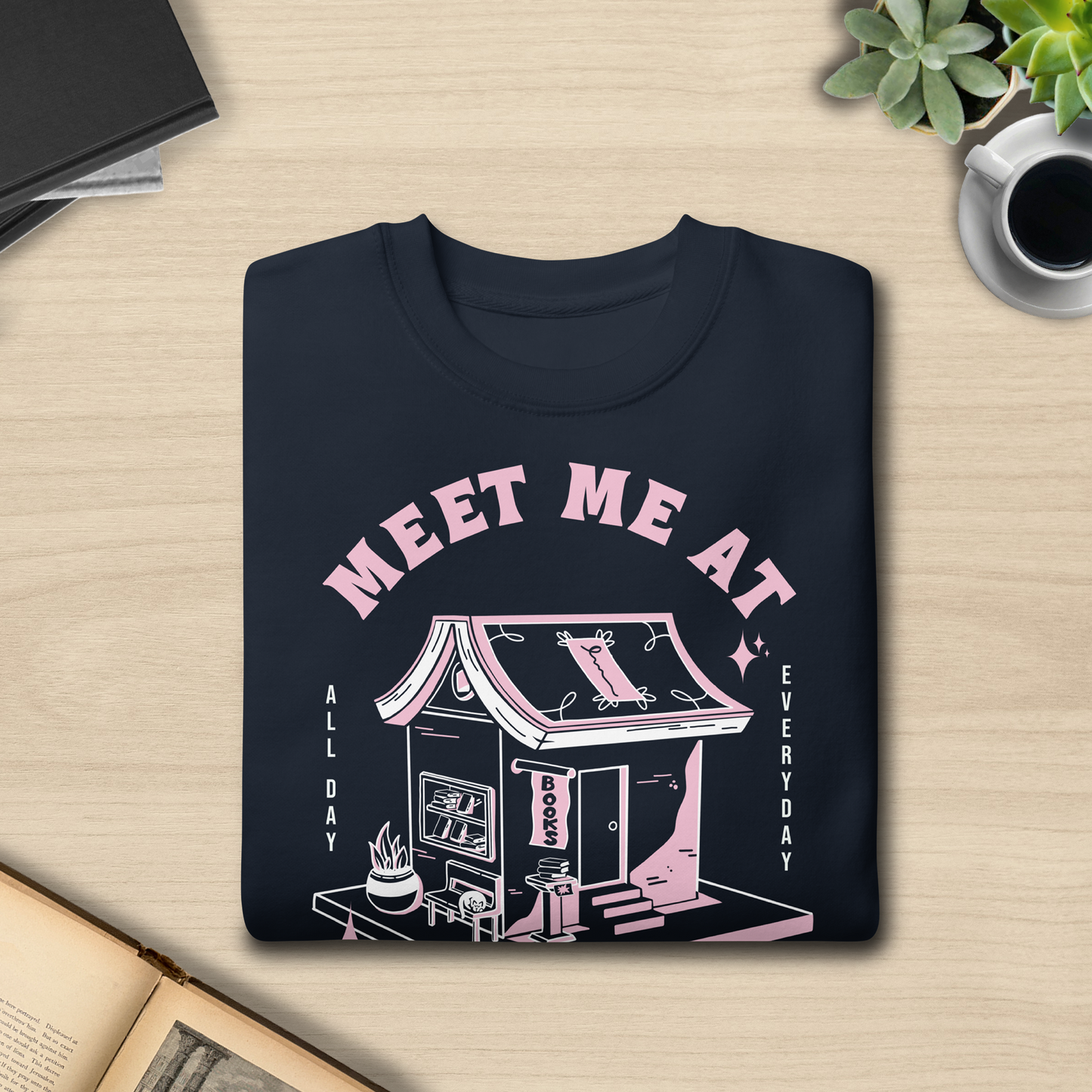 Meet Me at the Bookstore Sweatshirt