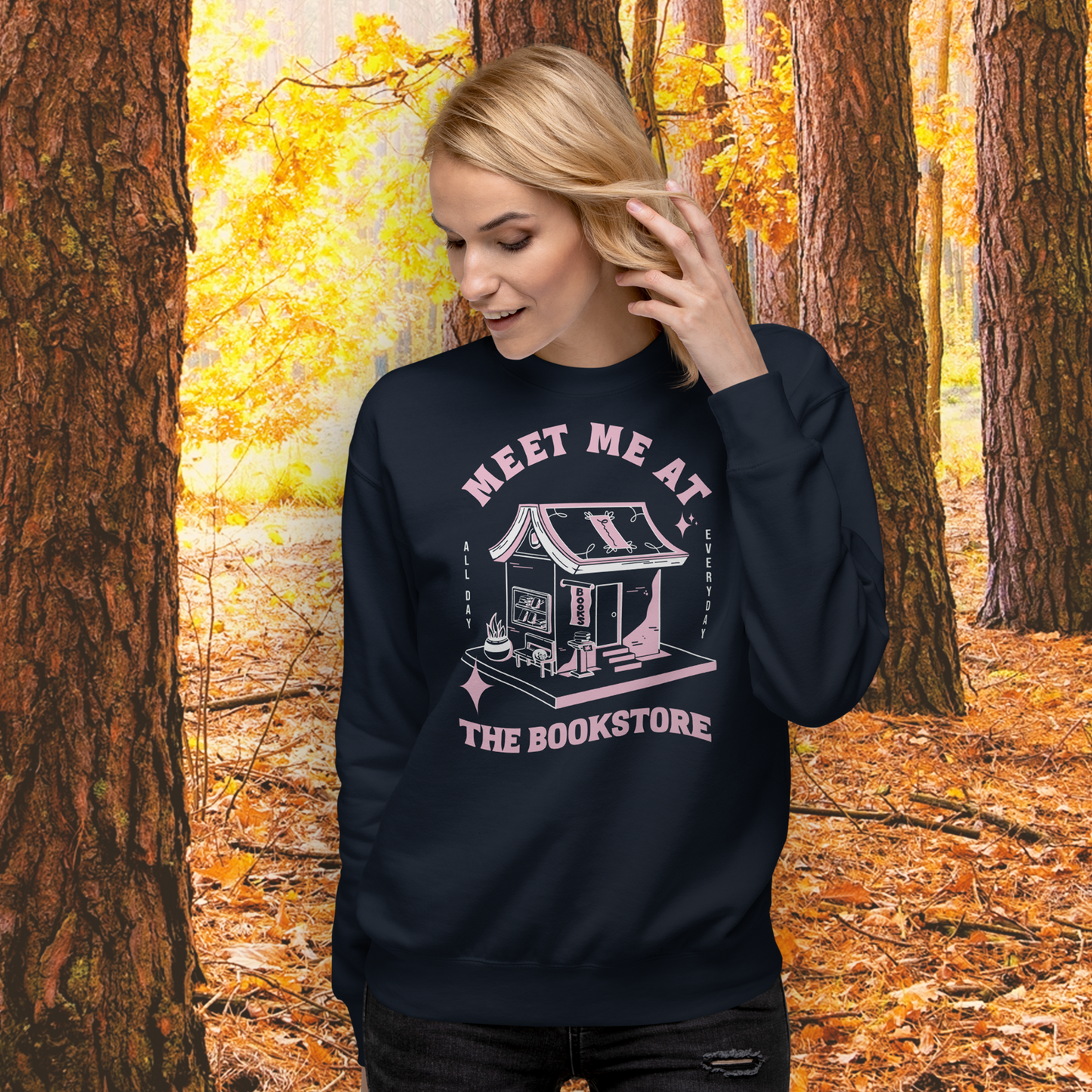 Meet Me at the Bookstore Sweatshirt