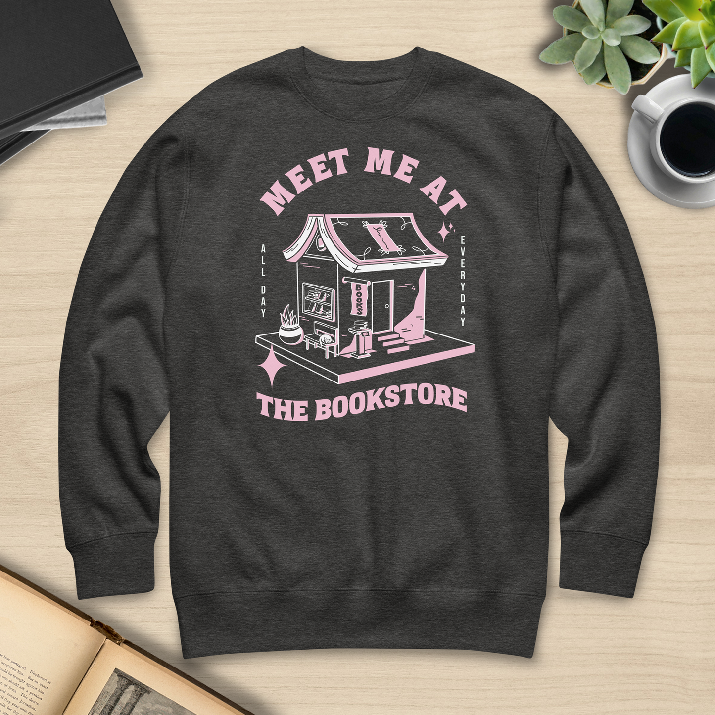 Meet Me at the Bookstore Sweatshirt