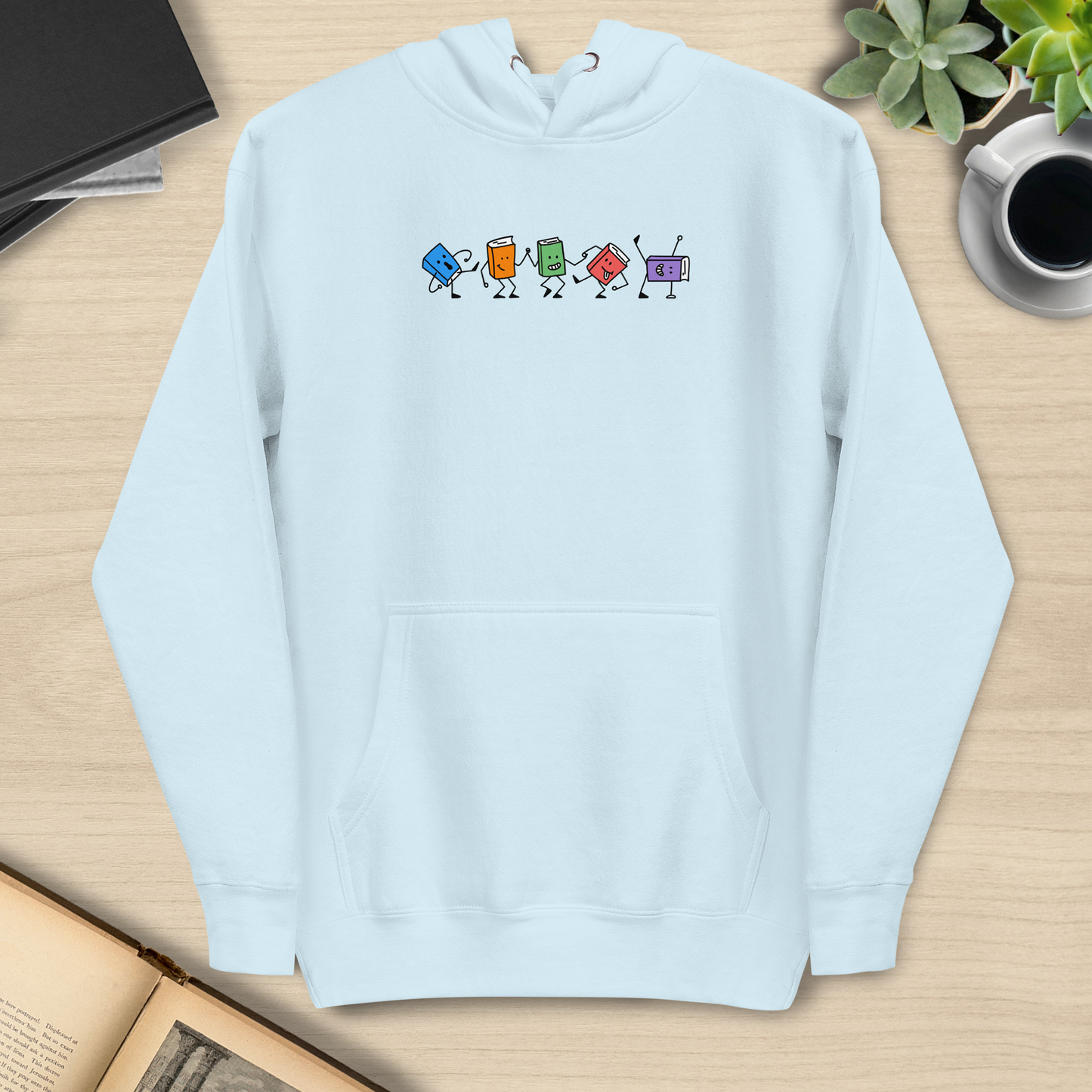 Dancing Books Hoodie