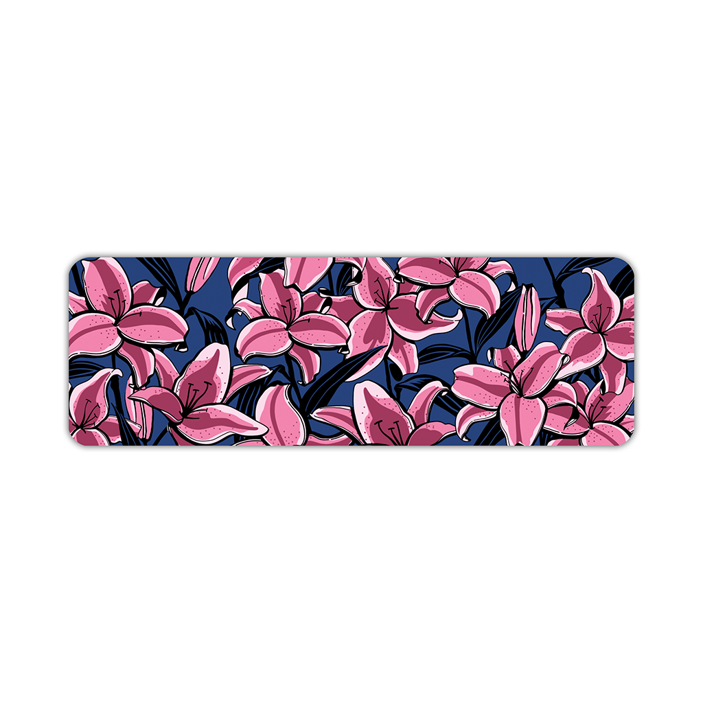 Lilies Bookmark 6" X 2"