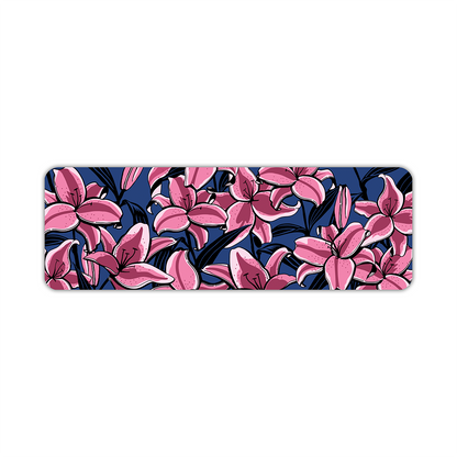 Lilies Bookmark 6" X 2"
