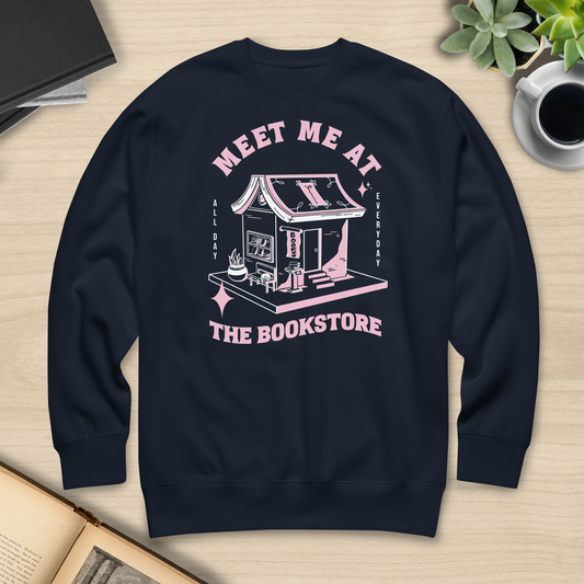 Meet Me at the Bookstore Sweatshirt