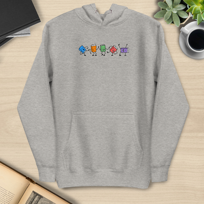 Dancing Books Hoodie