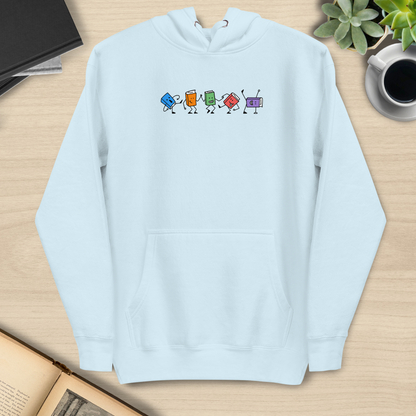 Dancing Books Hoodie