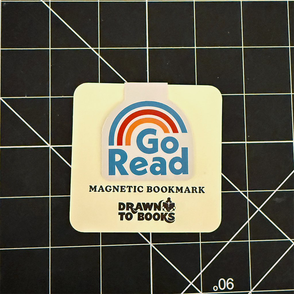 Go Read Magnetic Bookmark