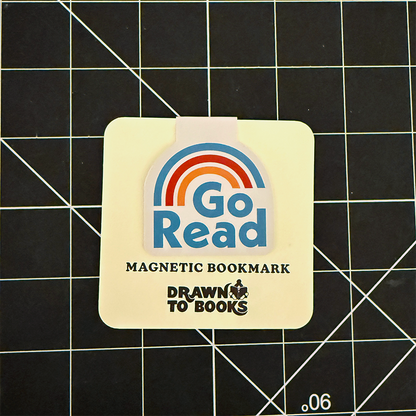 Go Read Magnetic Bookmark