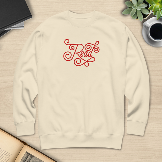 Read Embroidered Sweatshirt