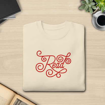 Read Embroidered Sweatshirt