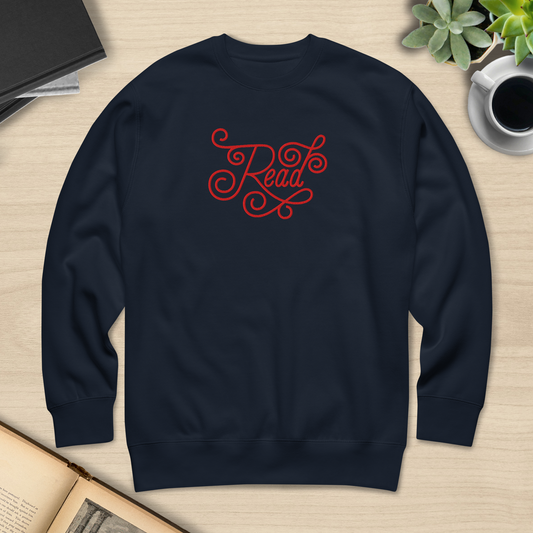 Read Embroidered Sweatshirt